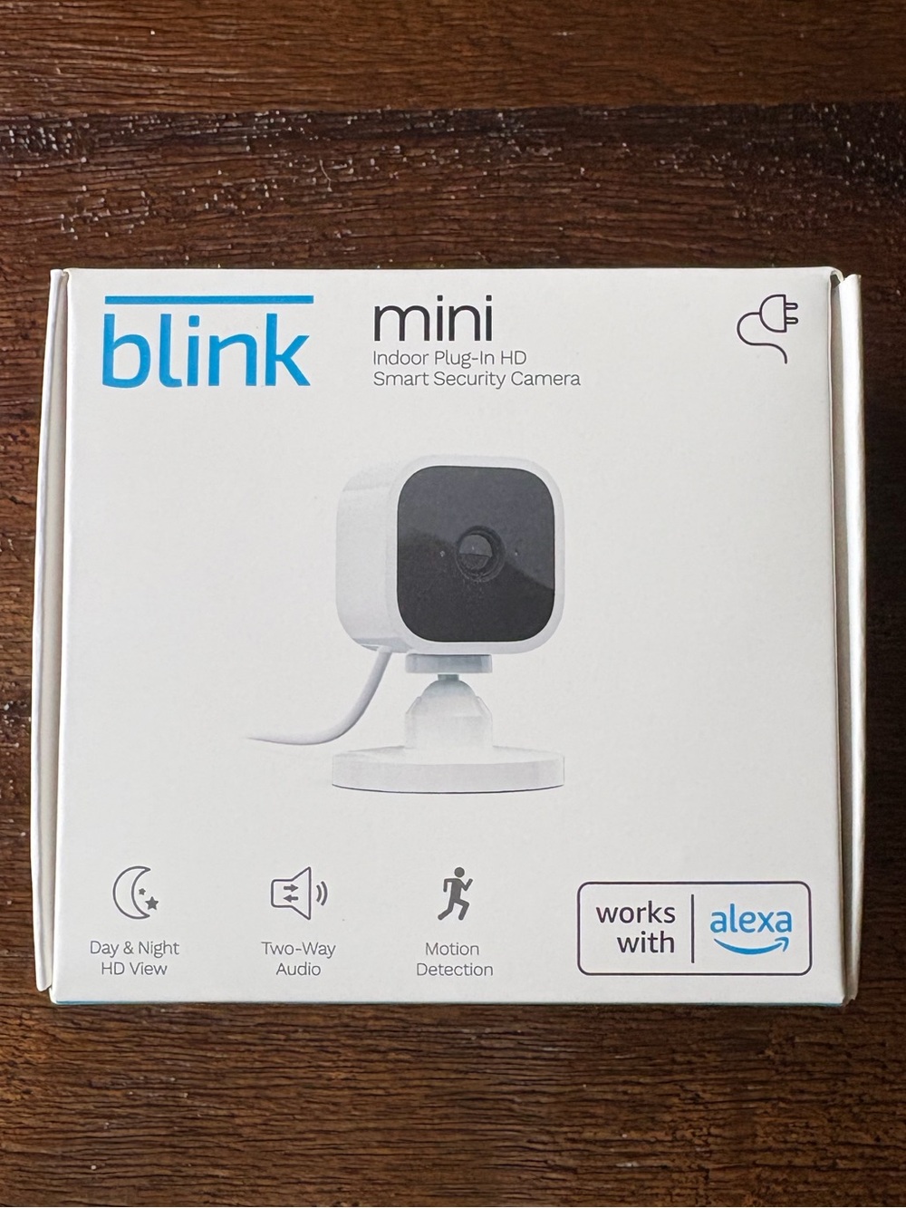 Link Blink Mini Indoor Smart Camera - White